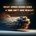 ¿Qué velocidad alcanza un motor de 3000 watts?