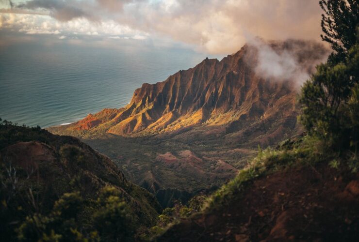 Paisaje natural español para turismo ecológico