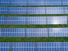 Paneles solares instalados en el tejado de una vivienda